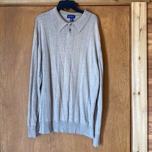 Paul Fredrick silk/cashmere shirt